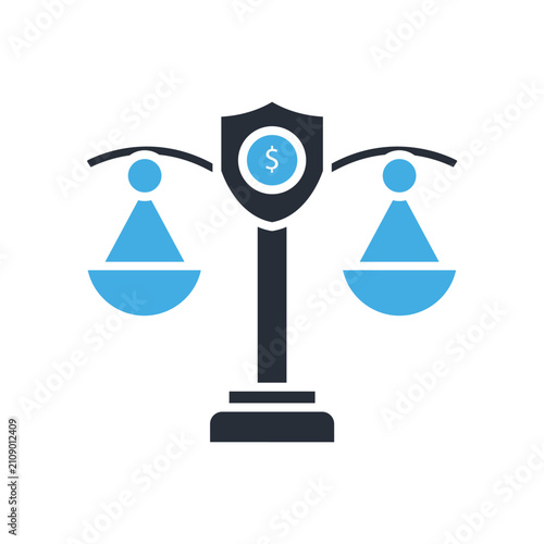 legal icons minimalist flat style design, legal Vector illustration on white background