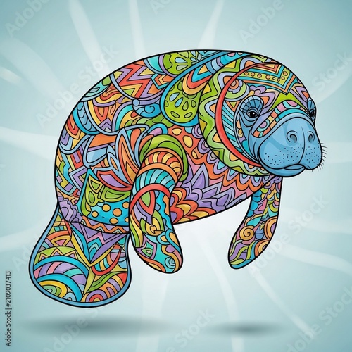 Kaleidoscope Sea Cow's Dream