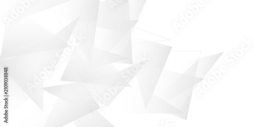 Abstract light gray geometric pattern background subtle textured design.Textured abstract design featuring sharp white lines and triangles against a light background, 