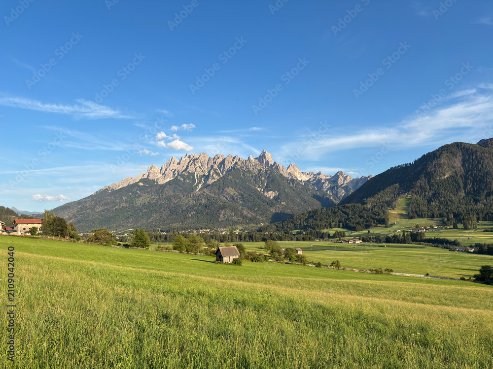 Obraz premium Alpine landscape Sesto Dolomites
