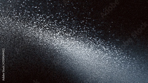 Abstract glittering dust on dark background perfect for digital designs