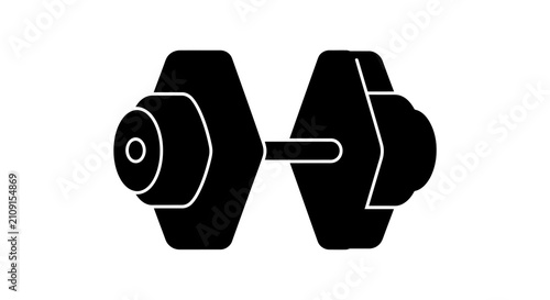 Foto Security camera design variations black and white line art vector illustration f