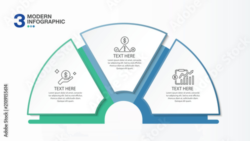 Infographic 3 steps.