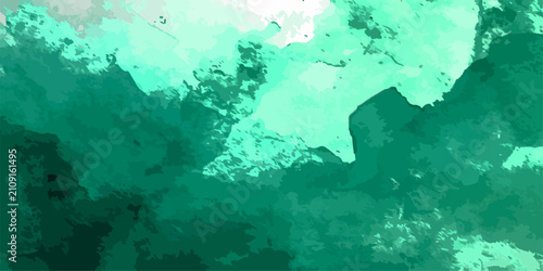 Foto Abstract Turquoise Swirls A vibrant abstract composition of swirling turquoise and emerald hues, evoking the fluidity of water and the depth of the ocean