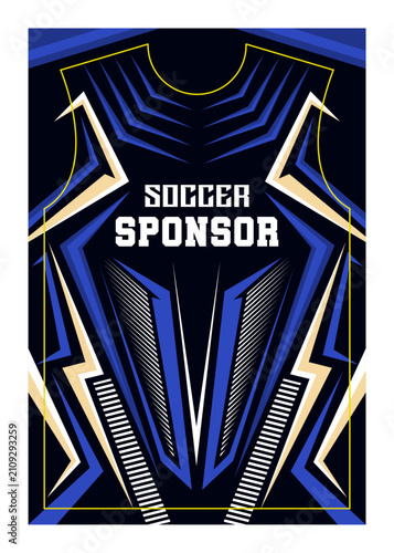 football jersey designs professional soccer uniform templates