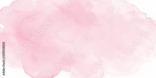 Принти на полотні Abstract Pink Watercolor Background with Rose Petals on Vintage Grunge Paper Tex