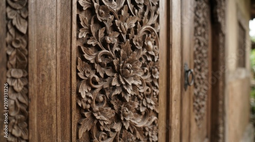 old wooden fence