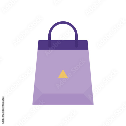 Modern Tote Bag Isolated Vector, Purple Fashion Bag Cartoon Graphic, Minimal Handbag Icon Illustration, Trendy Shoulder Bag Flat Design, Cute Fashion Handbag Vector Art, Everyday Tote Bag Simple Illus