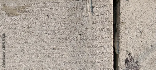 Panel kuchenny z motywem Autoclaved aerated concrete blocks with vertical joint gaps