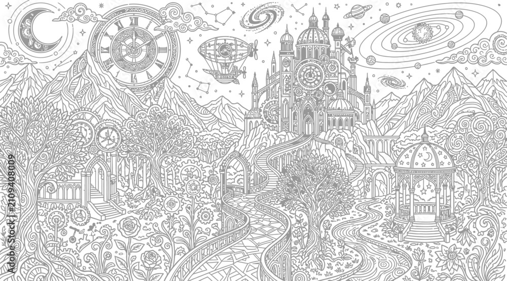 Fototapeta premium black and white background