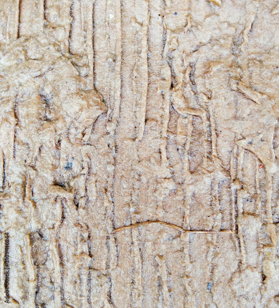 Obraz premium Wood brown wooden textured fiber surface macro detail