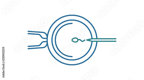 Fotografía Intracytoplasmic sperm injection procedure for fertility
