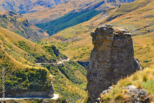 Εκτύπωση καμβά Neuseeland,  Nord- und Südinsel  wilde Schönheit