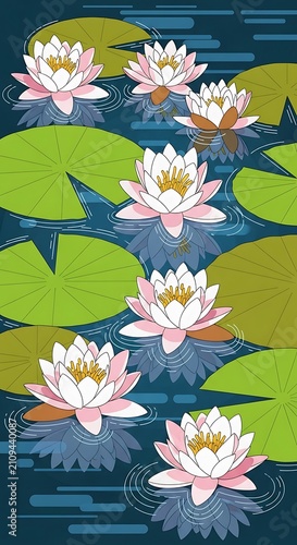 Water Lilies Pond. (2)