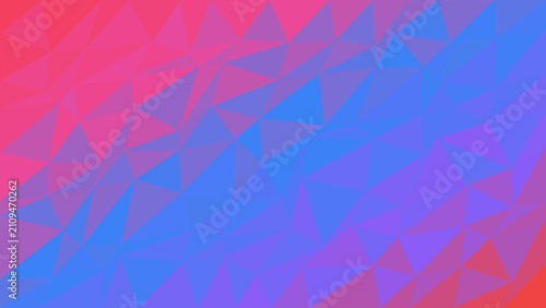 Foto Triangle pattern features a bold violet and pink geometric design that delivers a dynamic aesthetic for digital projects while providing generous copy space for your creative marketing and branding