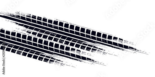 Foto Tire track