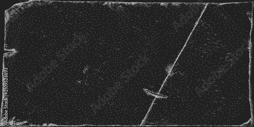 Tableau sur toile Vinyl texture overlay for cover paper grunge and scratch transparent film