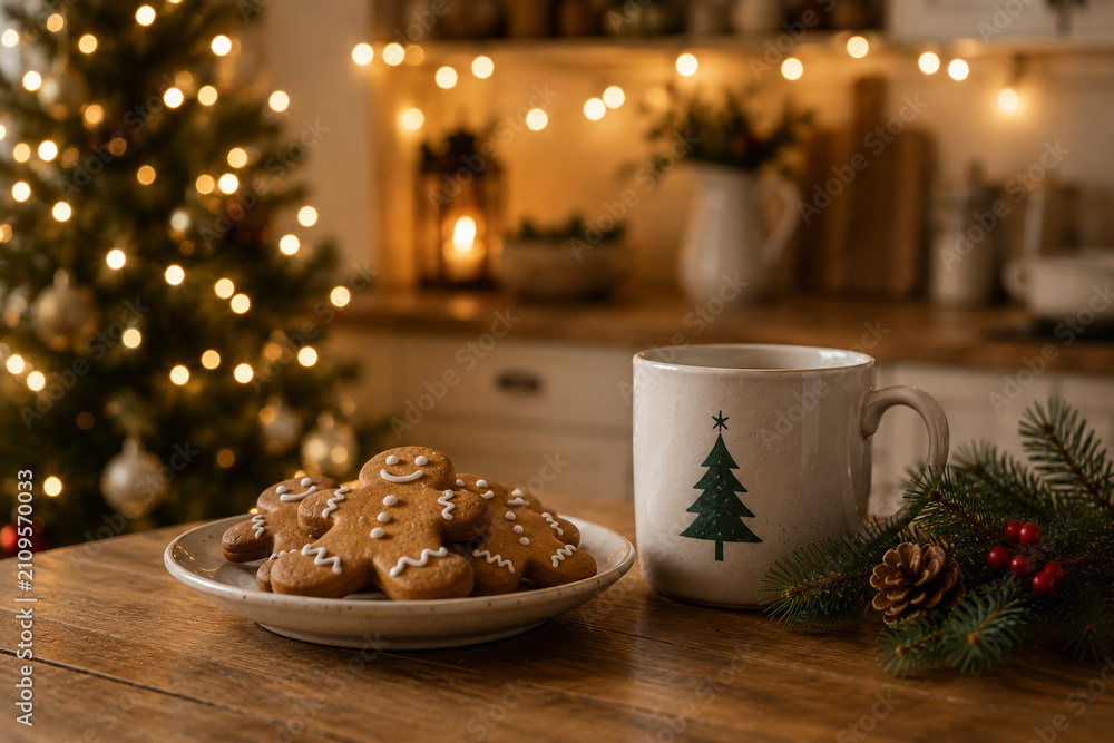 Fototapeta premium Biscoito Canela Natal