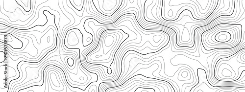 Radar and sonar charts of ocean floor with topographic patterns. Nautical navigation background world map on radar screen. Vector lines and sea bottom topography vector illustration.