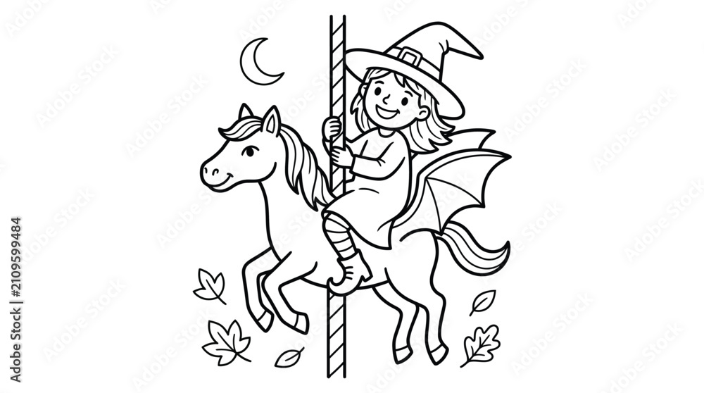 Fototapeta premium coloring page (48).eps