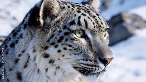 portrait of a leopard