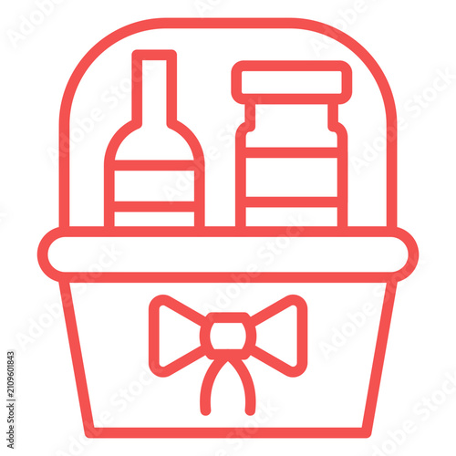 Hamper Icon Style
