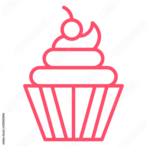 Cupcake Icon Style