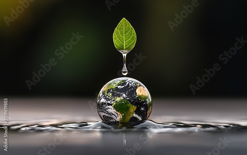 Earth, Water, and Leaf