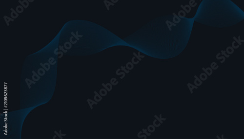 Tableau sur toile Geometric Line Monochrome Texture with Gradient Ripple, Vector Stripes and Abstr