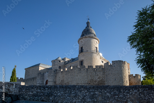 Foto Simancas Castle in Valladolid, Castile and León, Spain