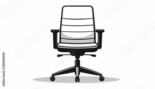 Modern Office Chair with Adjustable Features.