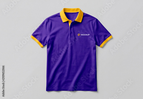 Polo T-Shirt Mockup Template