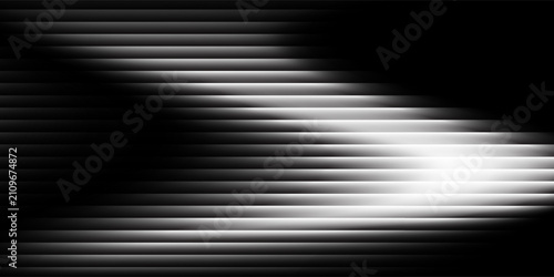 Abstract Luxury Black and Gold Background with Wavy Lines