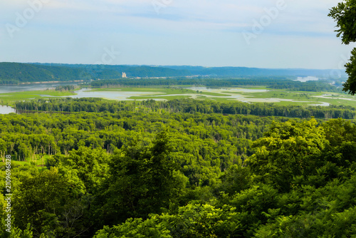 Landscape of Wyalusing State Park