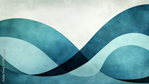Abstract pattern background. Geometric circle and wave shapes for keynote.