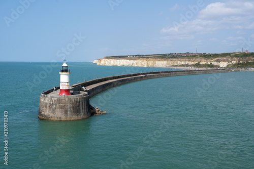 Phare du port de Newhaven en Angleterre