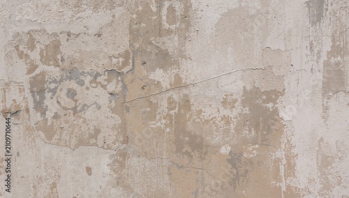 Photos Textured Wall Surface with Peeling Paint in Neutral Tones