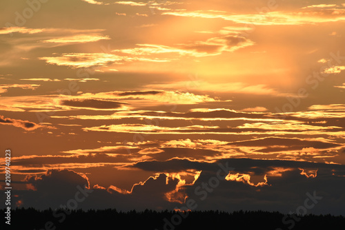 Fotografie The evening horizon