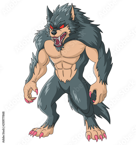 Fotografie werewolf Halloween monster