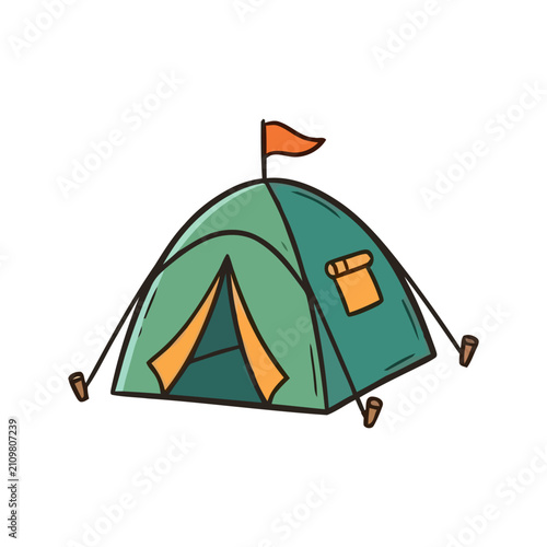 Outdoor Hunting Club Vector Icons Collection