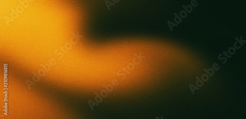 Foto Abstract noisy orange brassy brown background, grainy textured color gradient, w