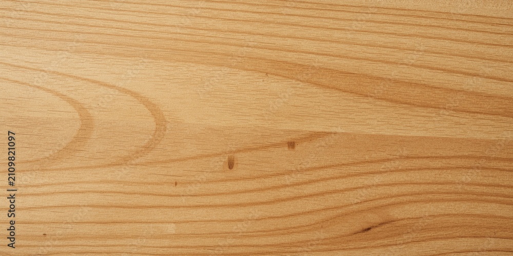 Naklejka premium Light Wood Grain Surface Texture with Subtle Patterns