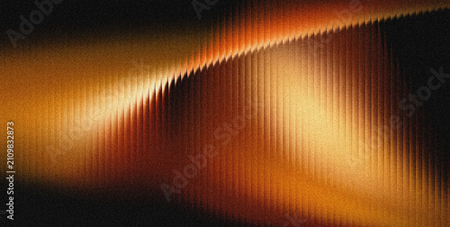 Foto Abstract glowing orange light wave background with digital grain texture abstrac