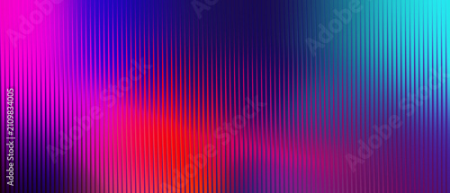 Foto Vertical lines background with neon gradient for digital technology design