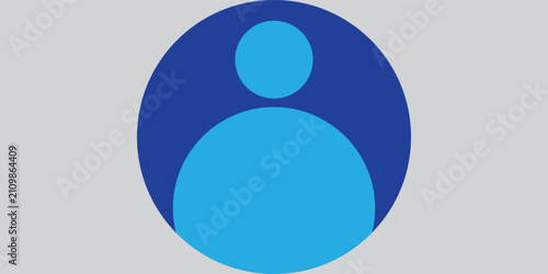 Blank avatar. Photo place holder.