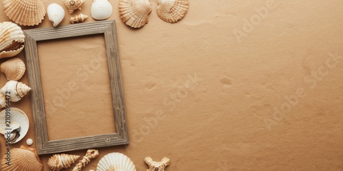 Wooden Frame Surrounded by ...