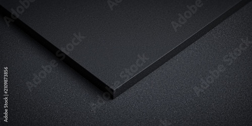 Black Textured Surface with...