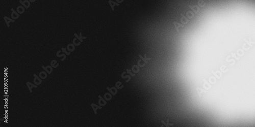 Abstract black and white soft light leak background texture