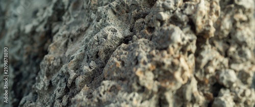 Closeup of Textured Rock Su...