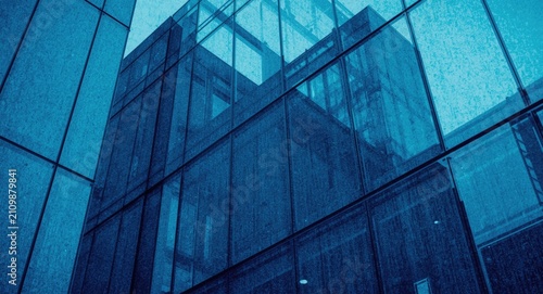 Modern Glass Building Facad...